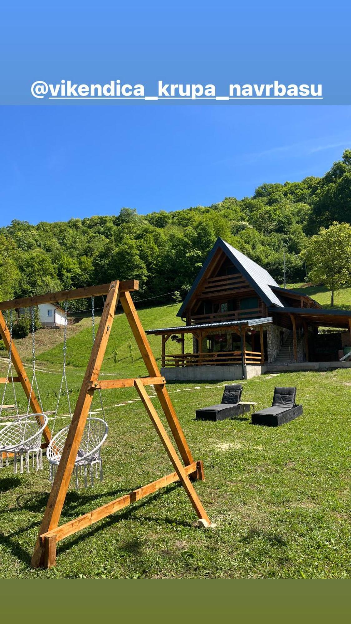 Villa Vikendica Krupa Na Vrbasu Banja Luka Exterior foto